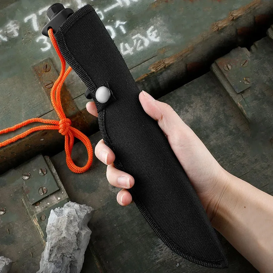 Bushcraft Knife Fixed - Outdoor EDC Feststehende Klinge Hohe Härte