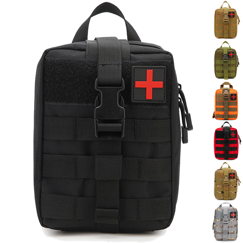 Bivy Bag Emergency - Jagd-Molle-Tasche EDC-Werkzeugtasche IFAK Hüfttasche Überlebens-Notfall-Medizinische Erste-Hilfe-Ausrüstung