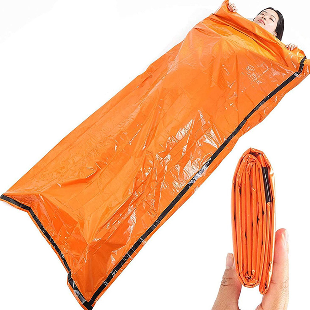 Bivy Bag Emergency - Notfall-Schlafsack, wasserdicht, tragbar, Decke, Überlebensschlafsack, thermischer