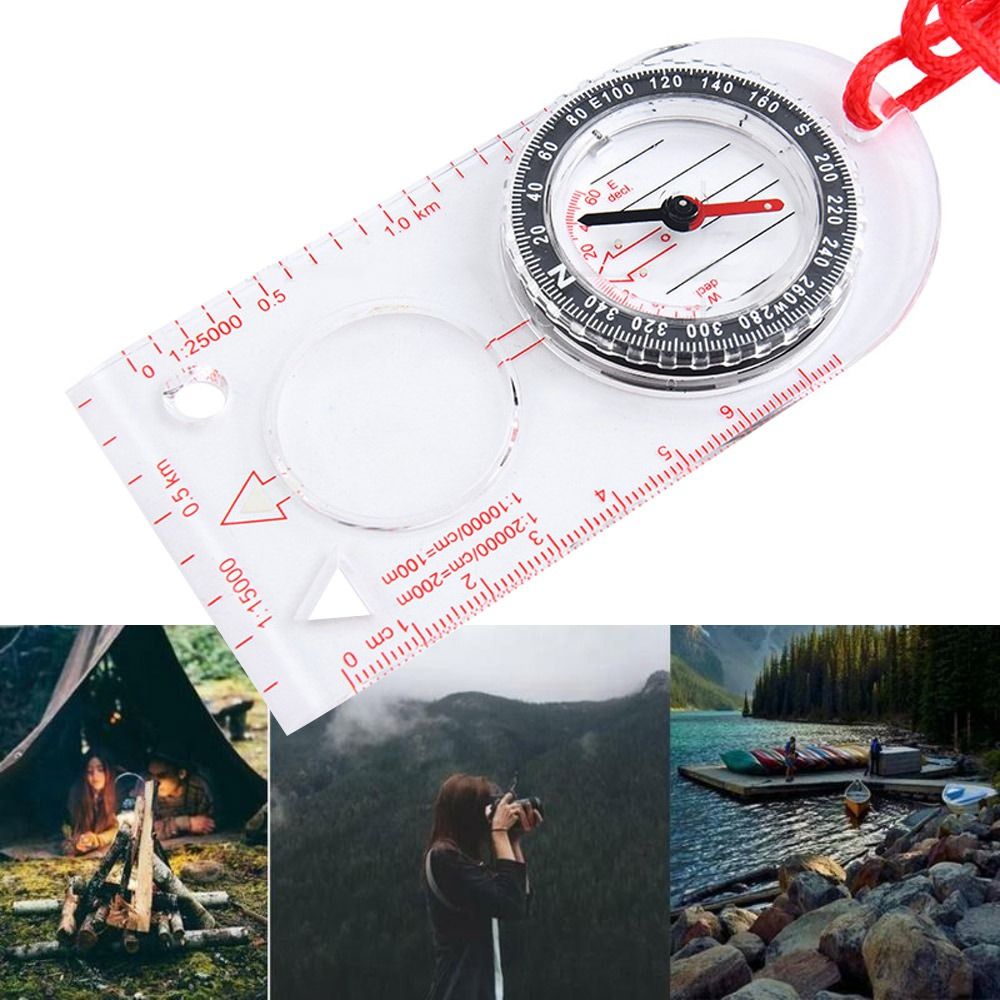 Orientierungslauf-Grundplatte, – Compass Lensatic Bewertung und Preis