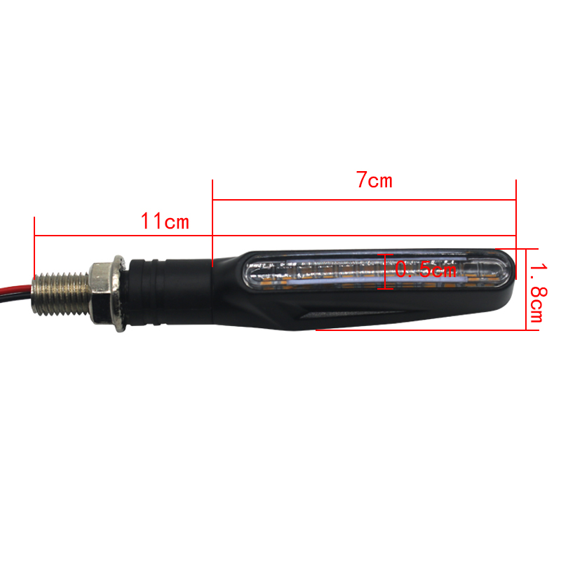 2/1PCS LED Motorrad Blinker Li – Sos Light Strobe Bewertung und Preis
