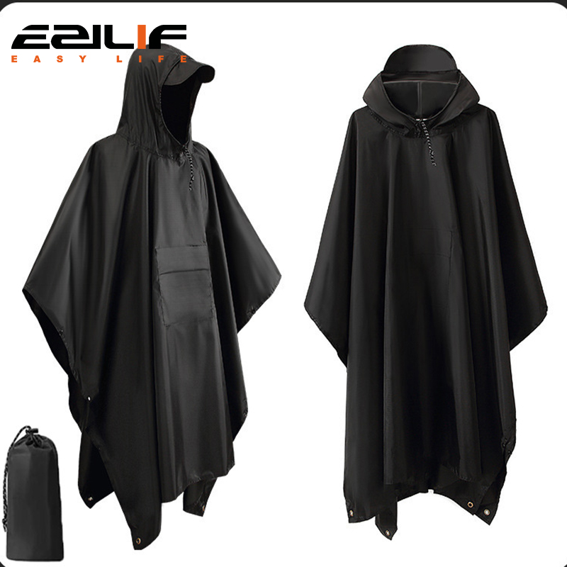 3-in-1 Outdoor-Militär-Regenma – Emergency Poncho Rain Bewertung und Preis