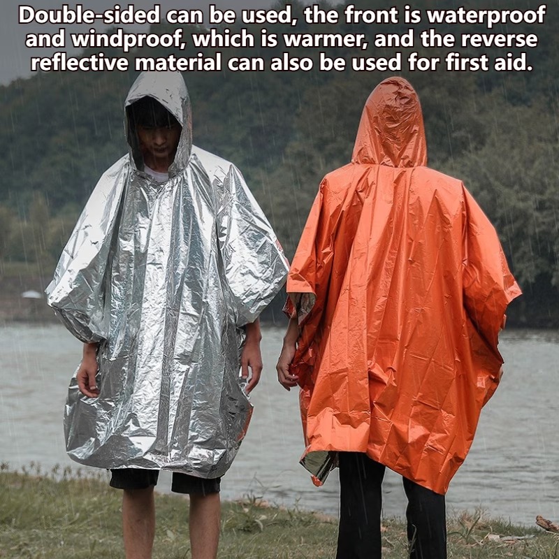 1–10 Stück Notfall-Regenponcho – Emergency Poncho Rain Bewertung und Preis