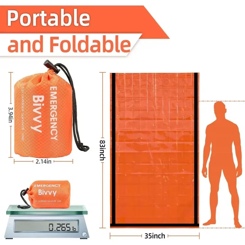 Notfall-Schlafsack, PE-Alumini – Bivy Bag Emergency Bewertung und Preis